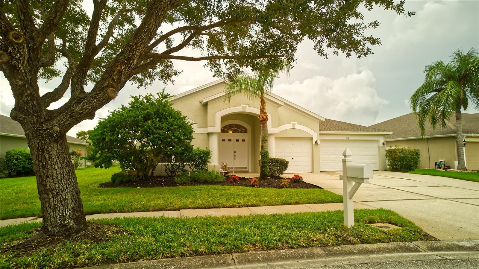 Neatly Manicured Exterior