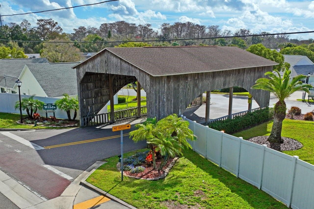 Entrance to The Wilds Condo Community