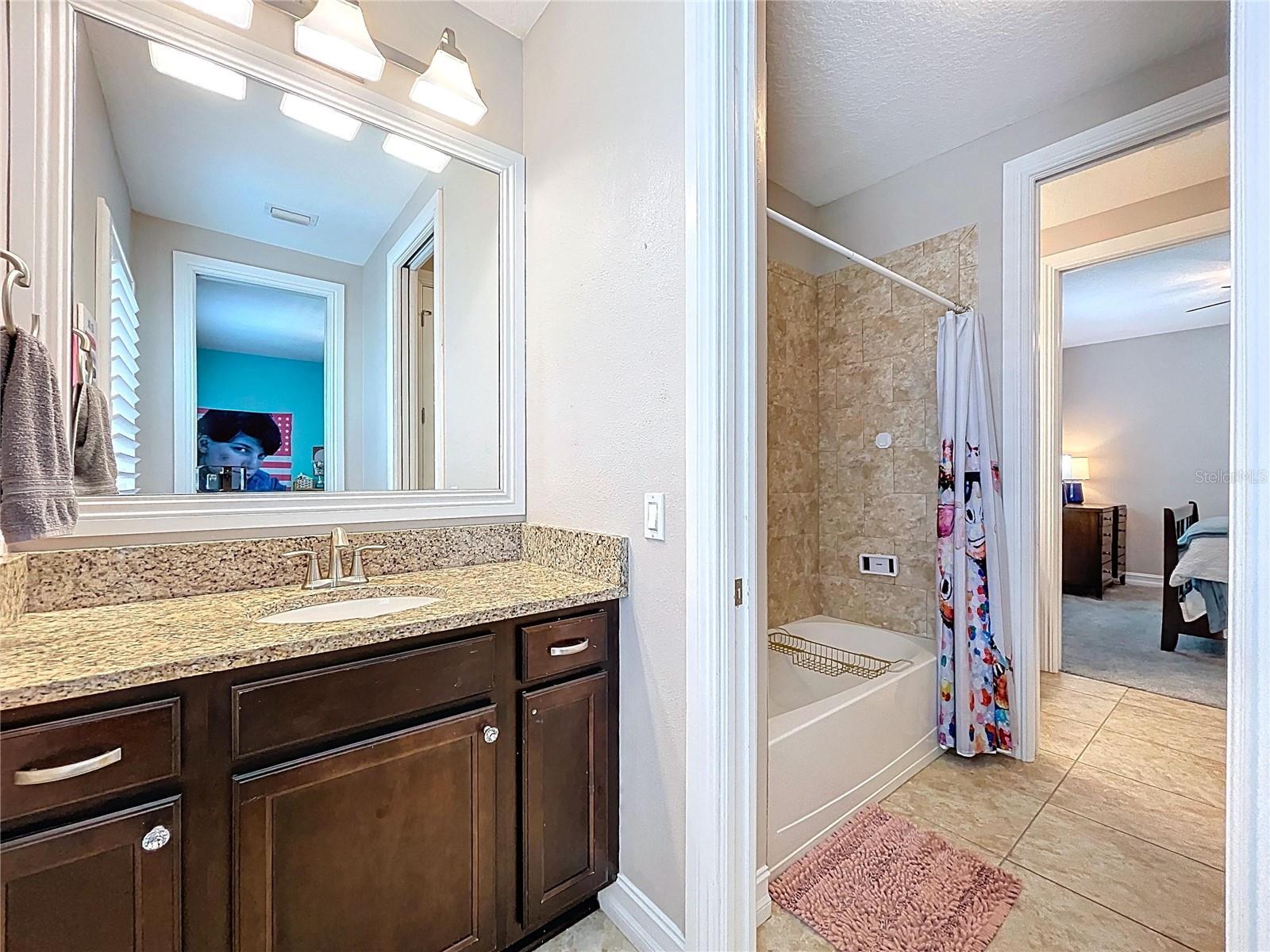 private vanity area