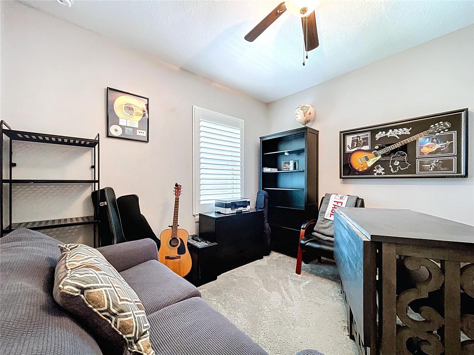 upstairs office