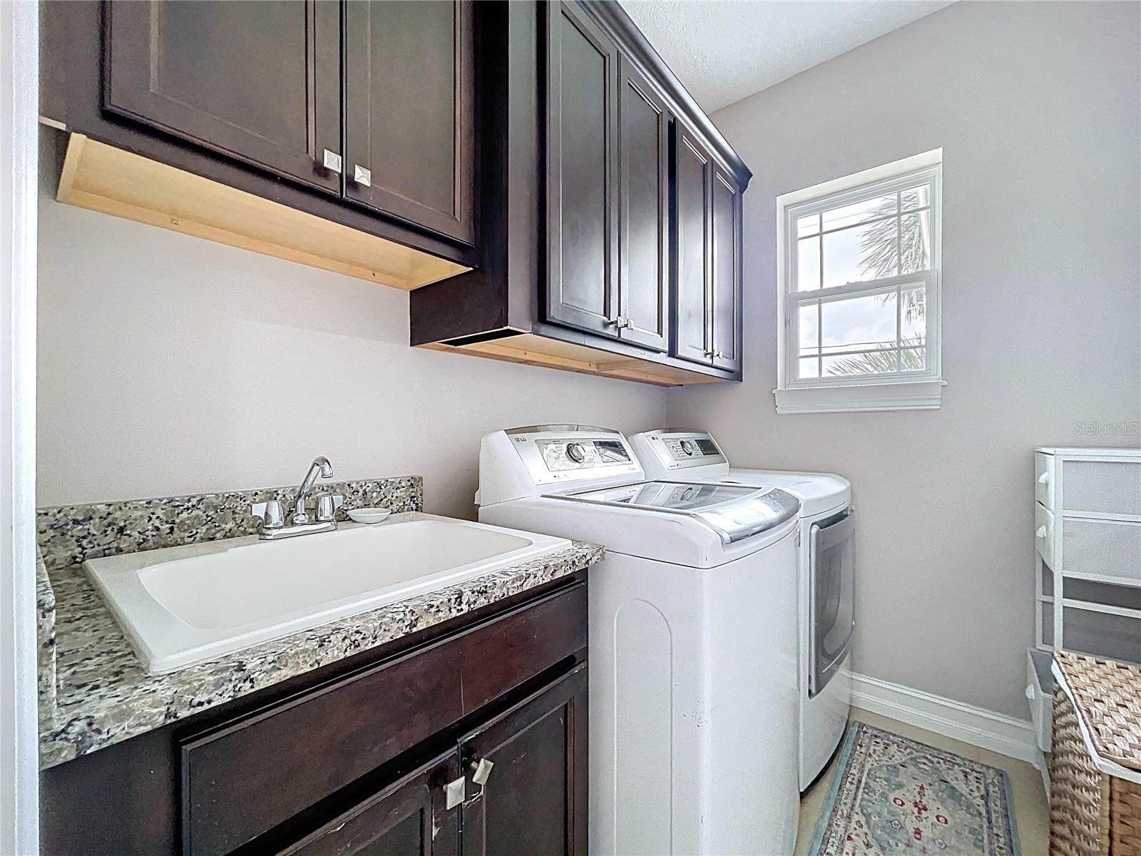 upstairs laundry