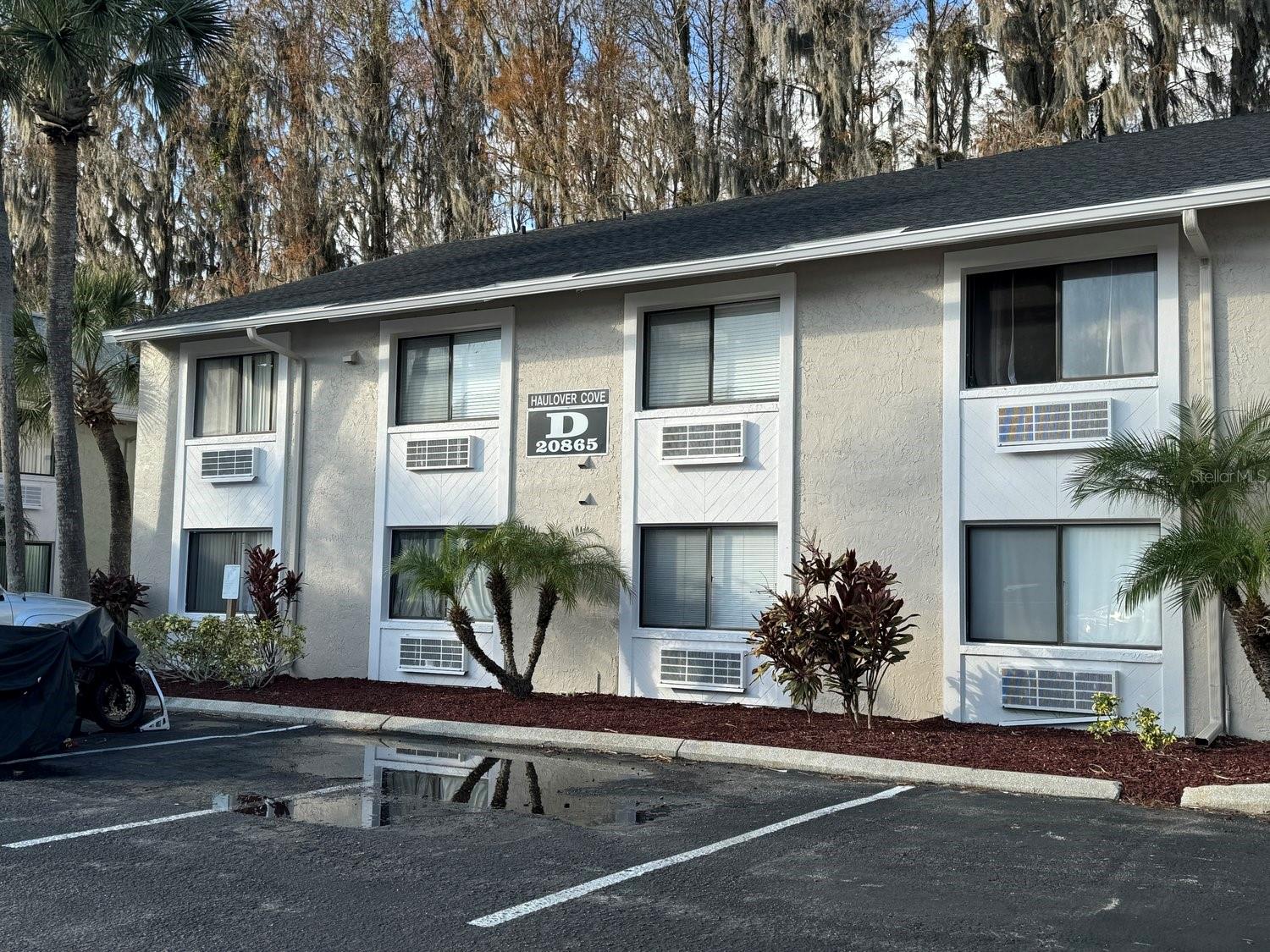 Building from parking lot