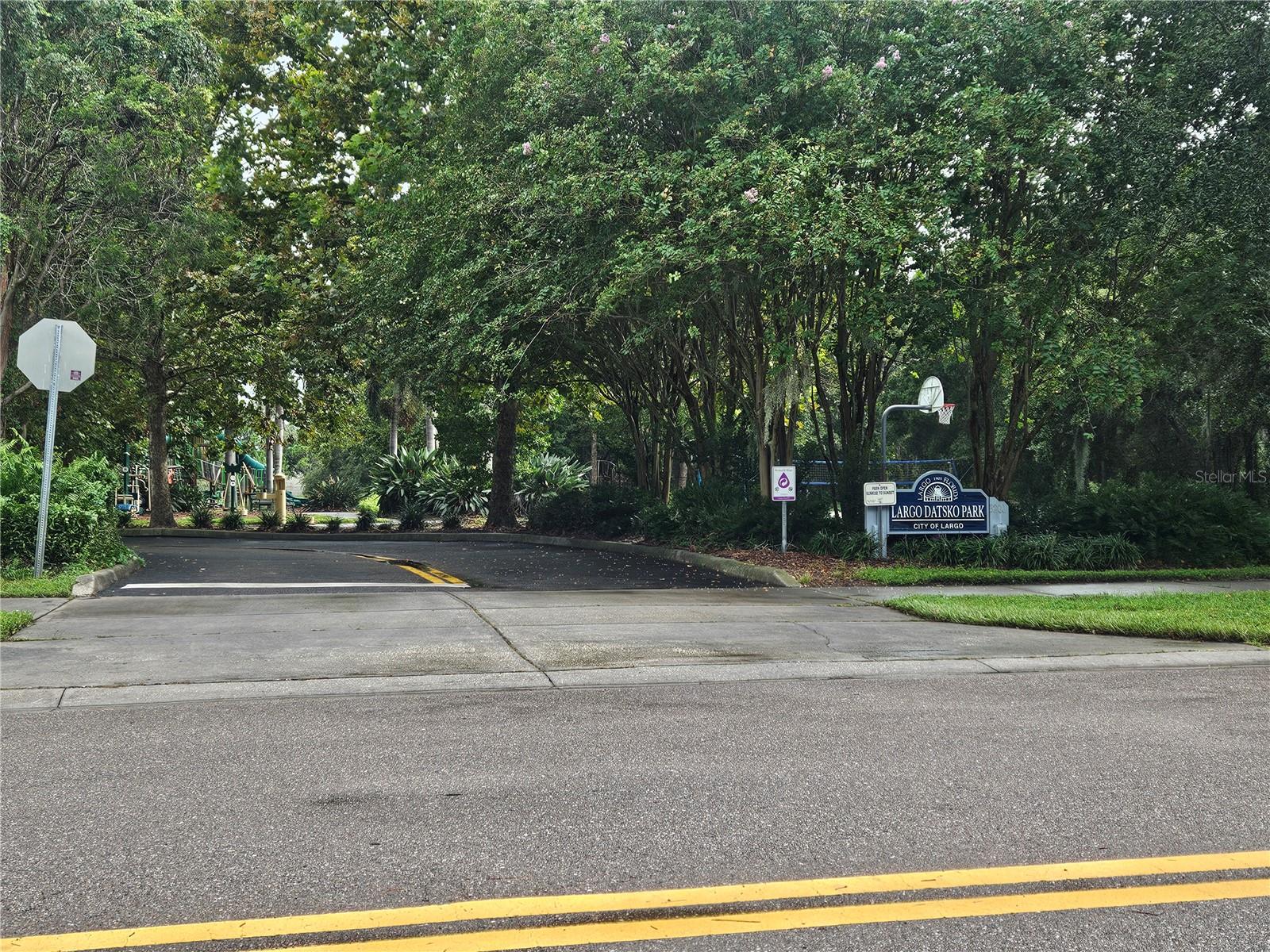 Park across the street.