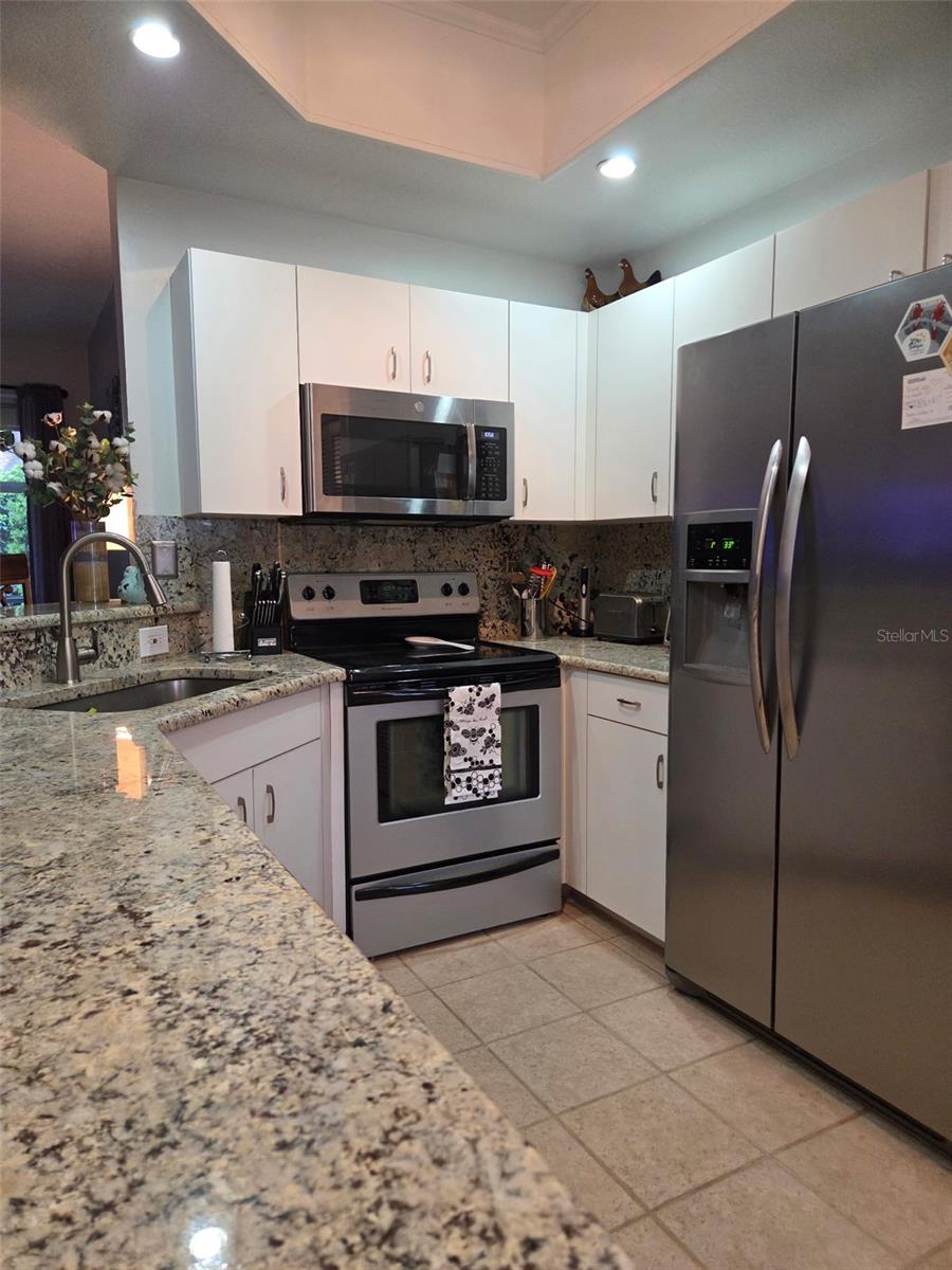 Stainless Steel Appliances.