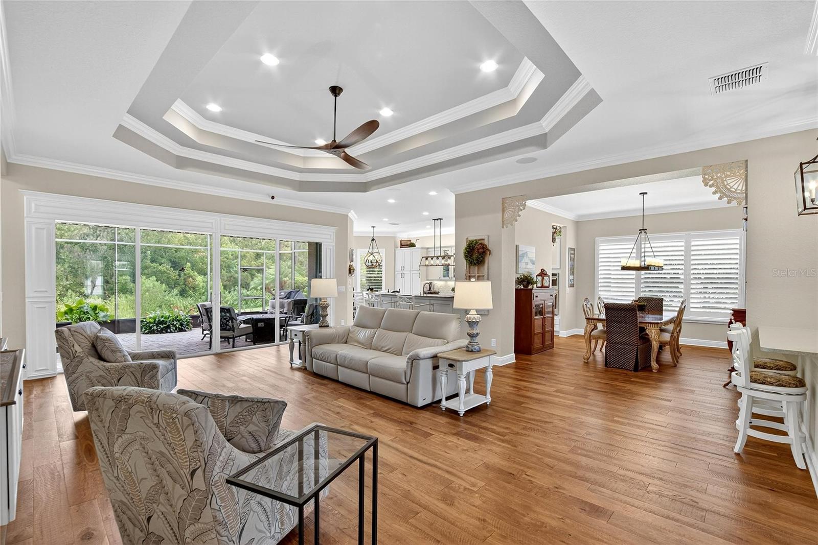 Great Room Dining Room View