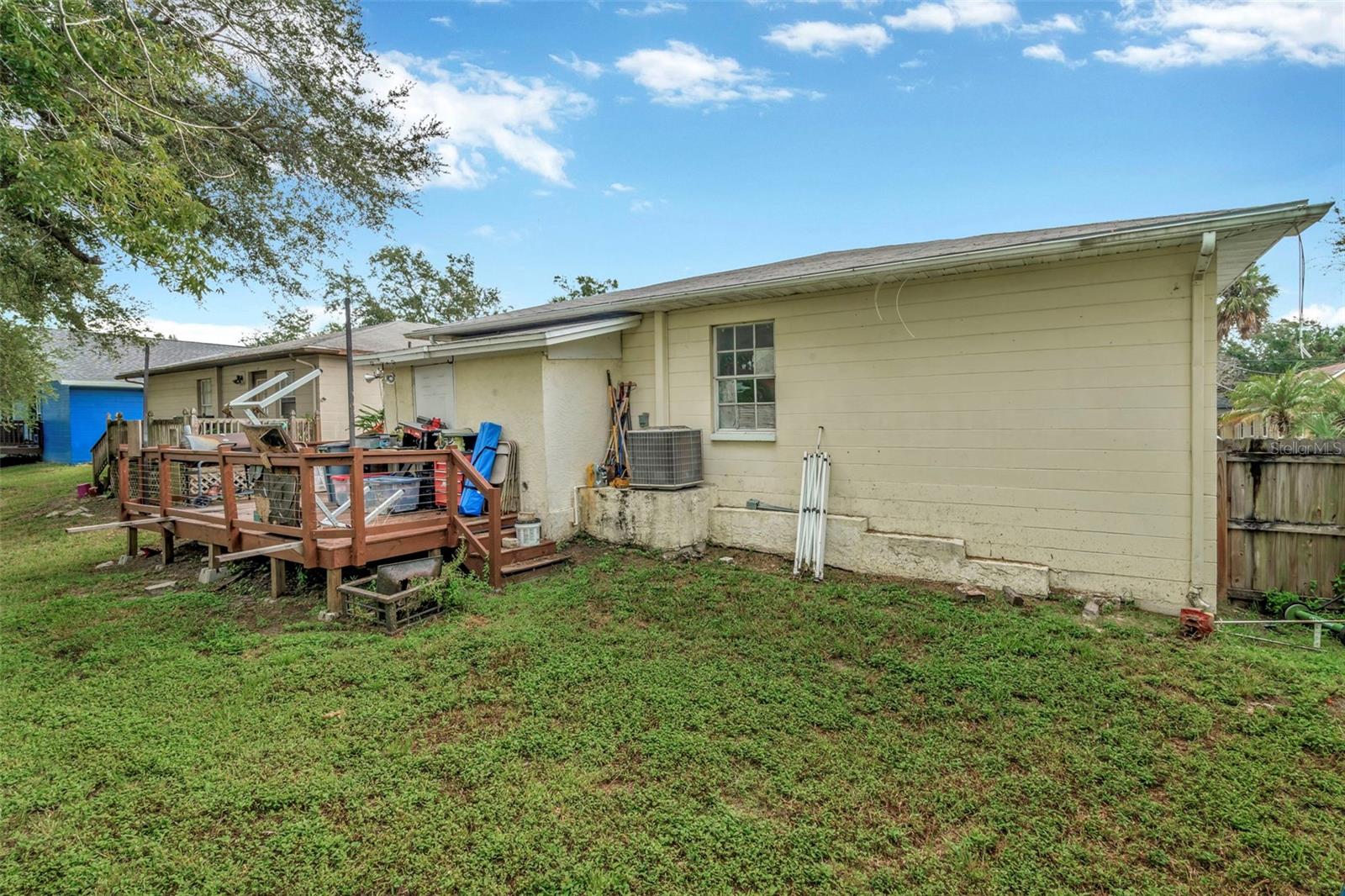 Back yard