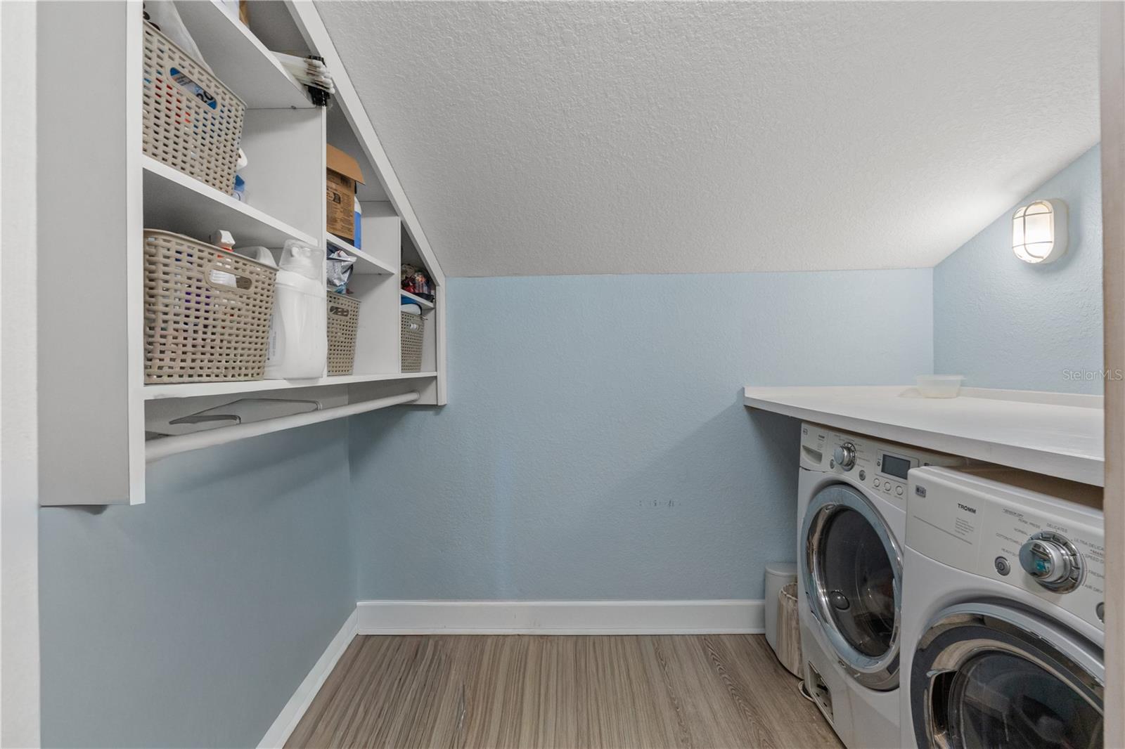 Laundry room is upstairs