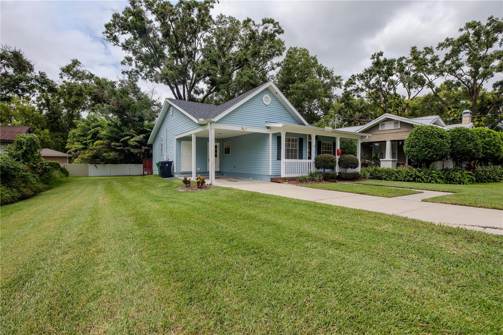 Front/Side yard