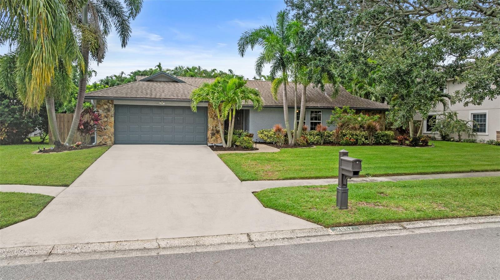 Beautifully maintained exterior that sets the tone the moment you arrive