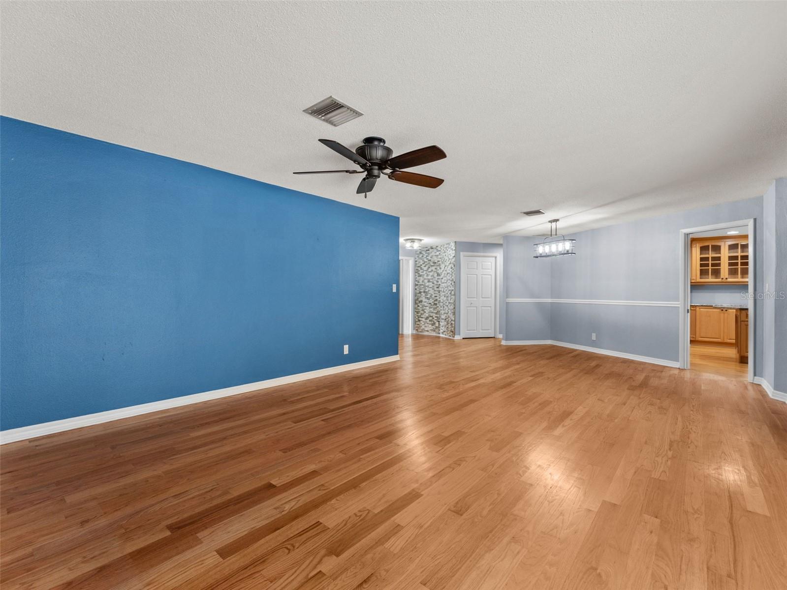 Expansive living room designed for comfort and style