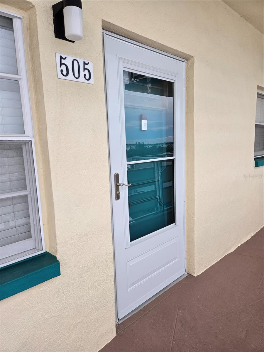 Front Door - Unit 505