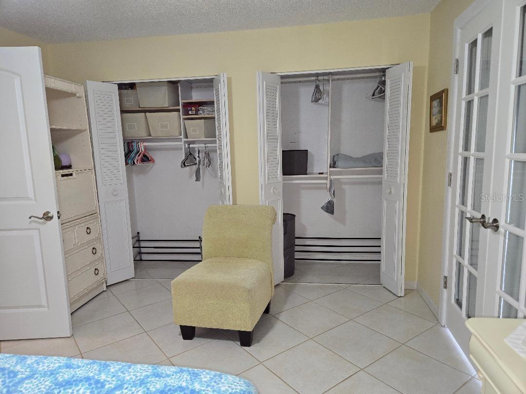 CLOSET IN MASTER BEDROOM OPEN