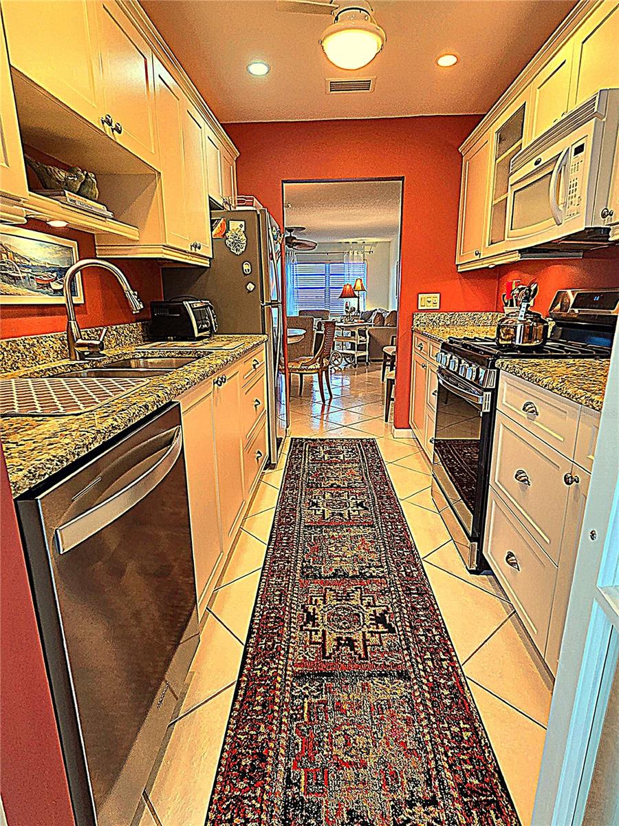 Entering into the Kitchen