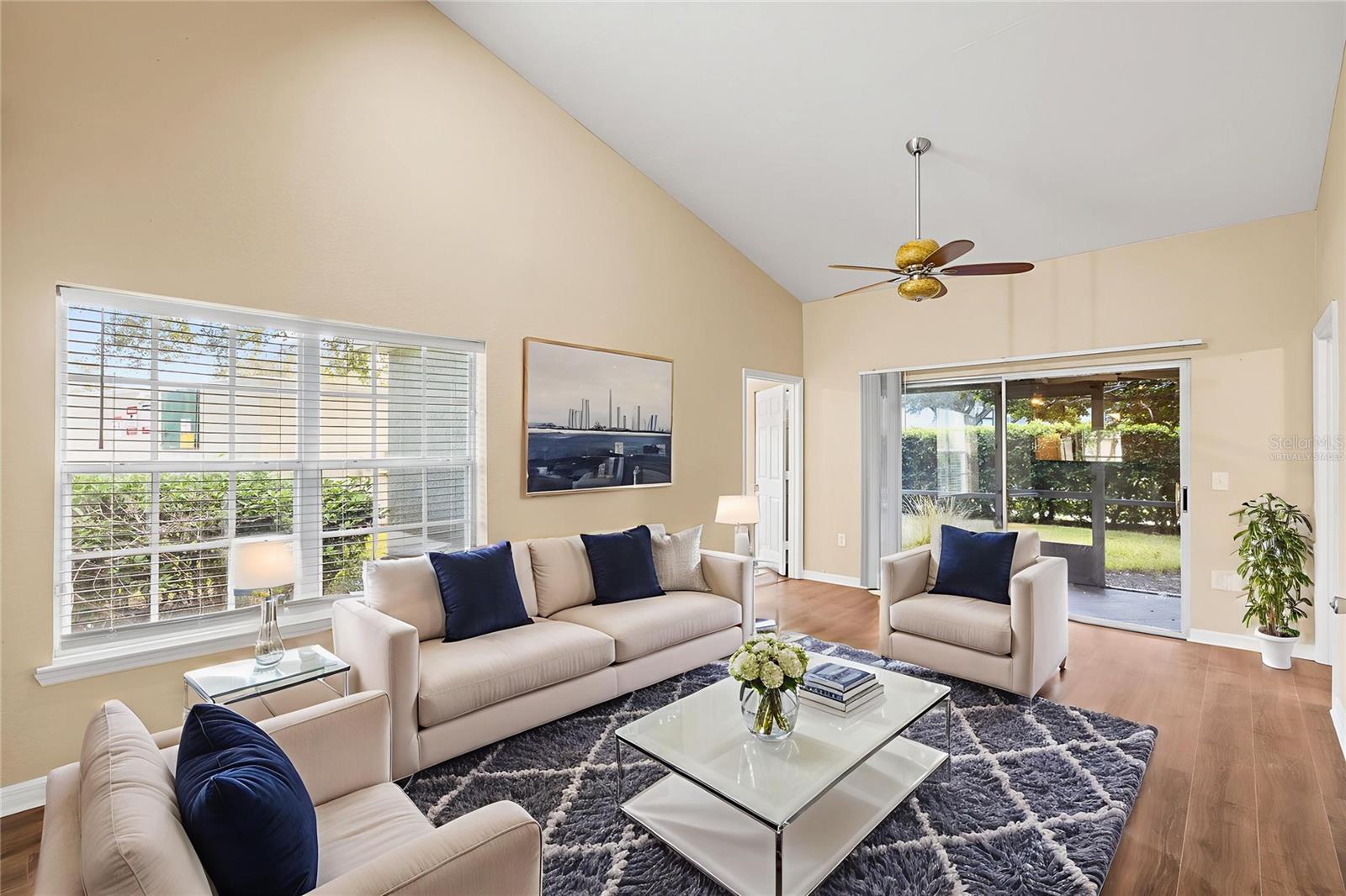 Great Room - Virtually Staged