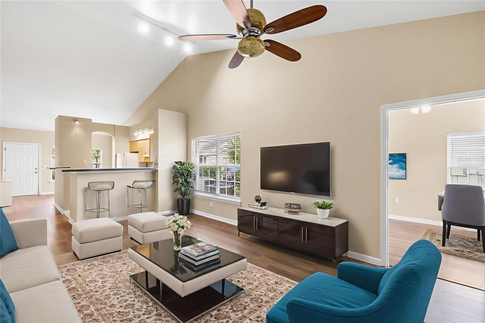 Great Room - Virtually Staged