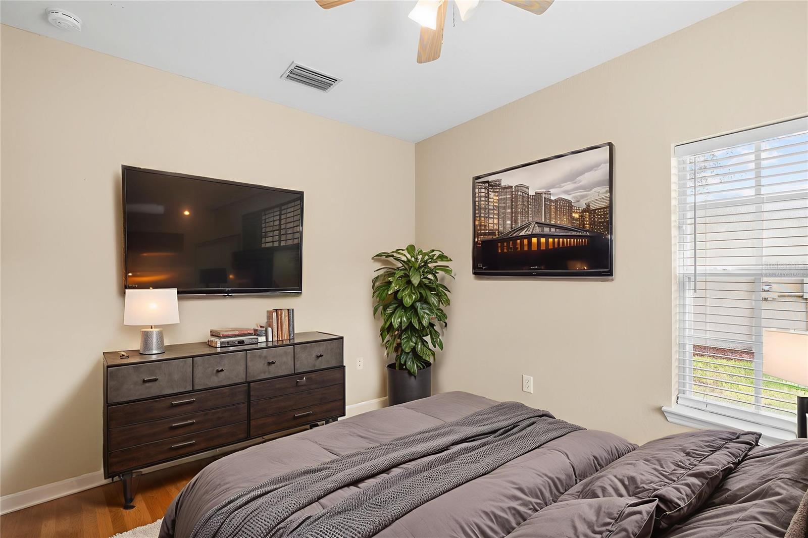Secondary Bedroom - Virtually Staged
