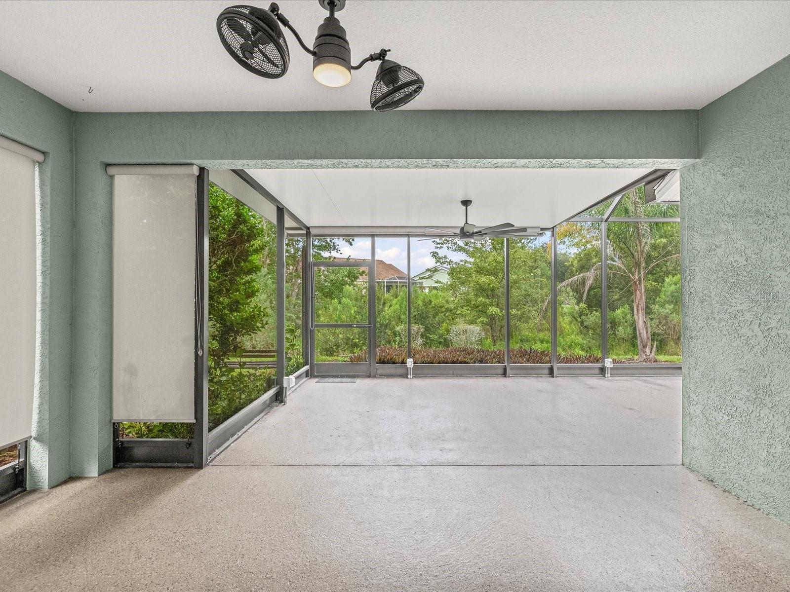 Back patio