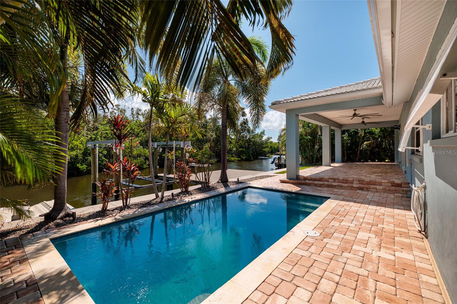 Back Yard with Pool