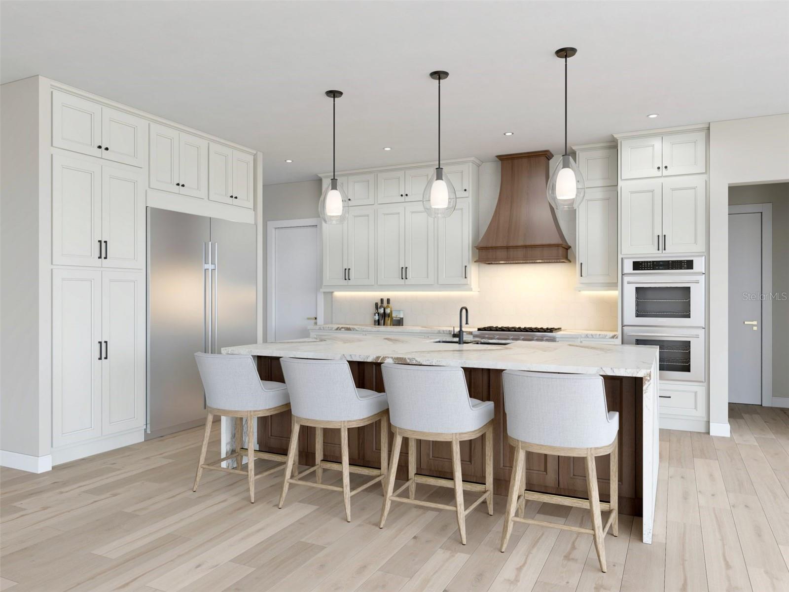 Kitchen with Monogram appliances