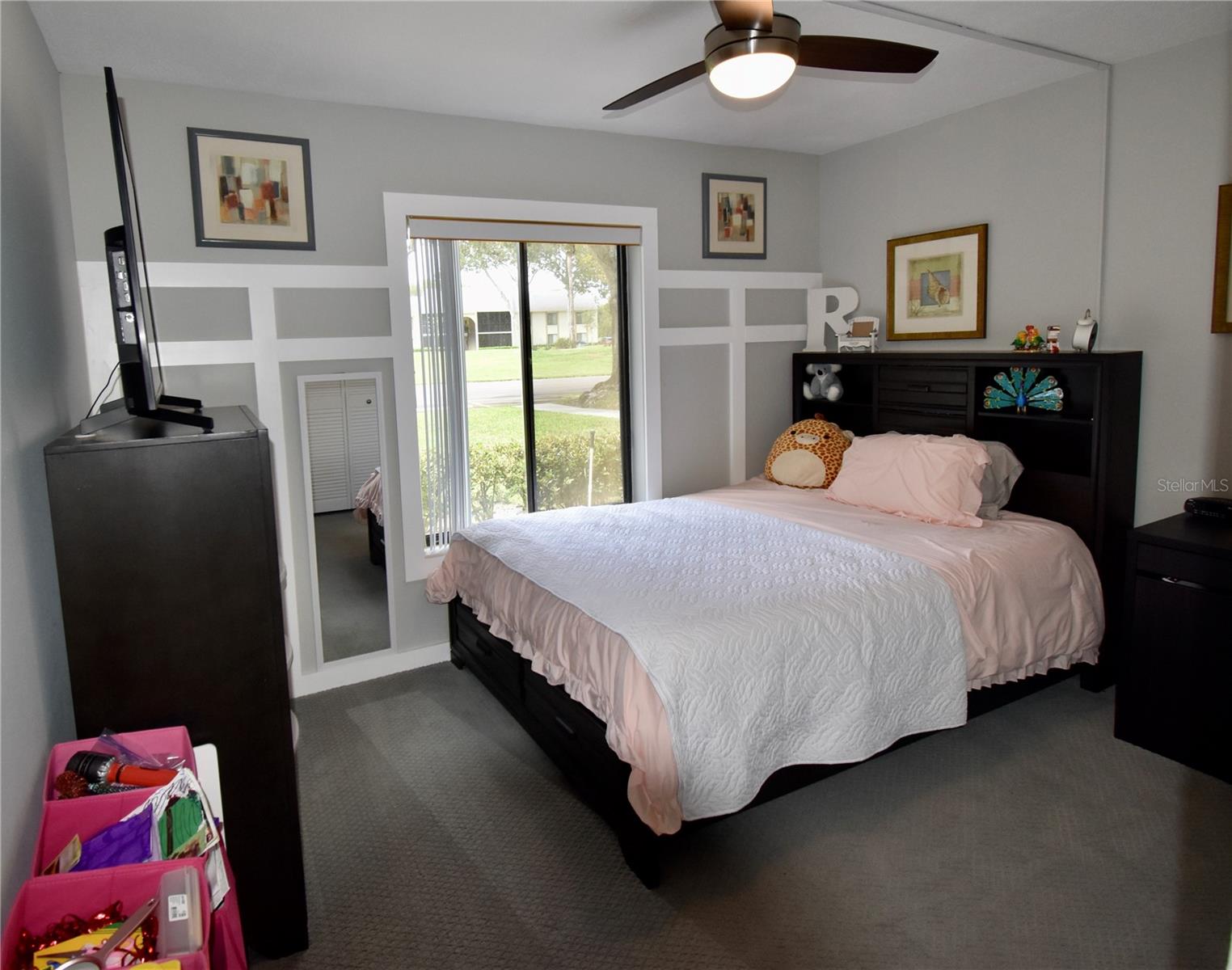 Secondary Bedroom with millwork
