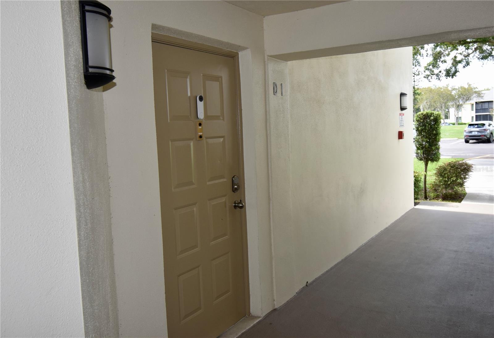 Easy access front door