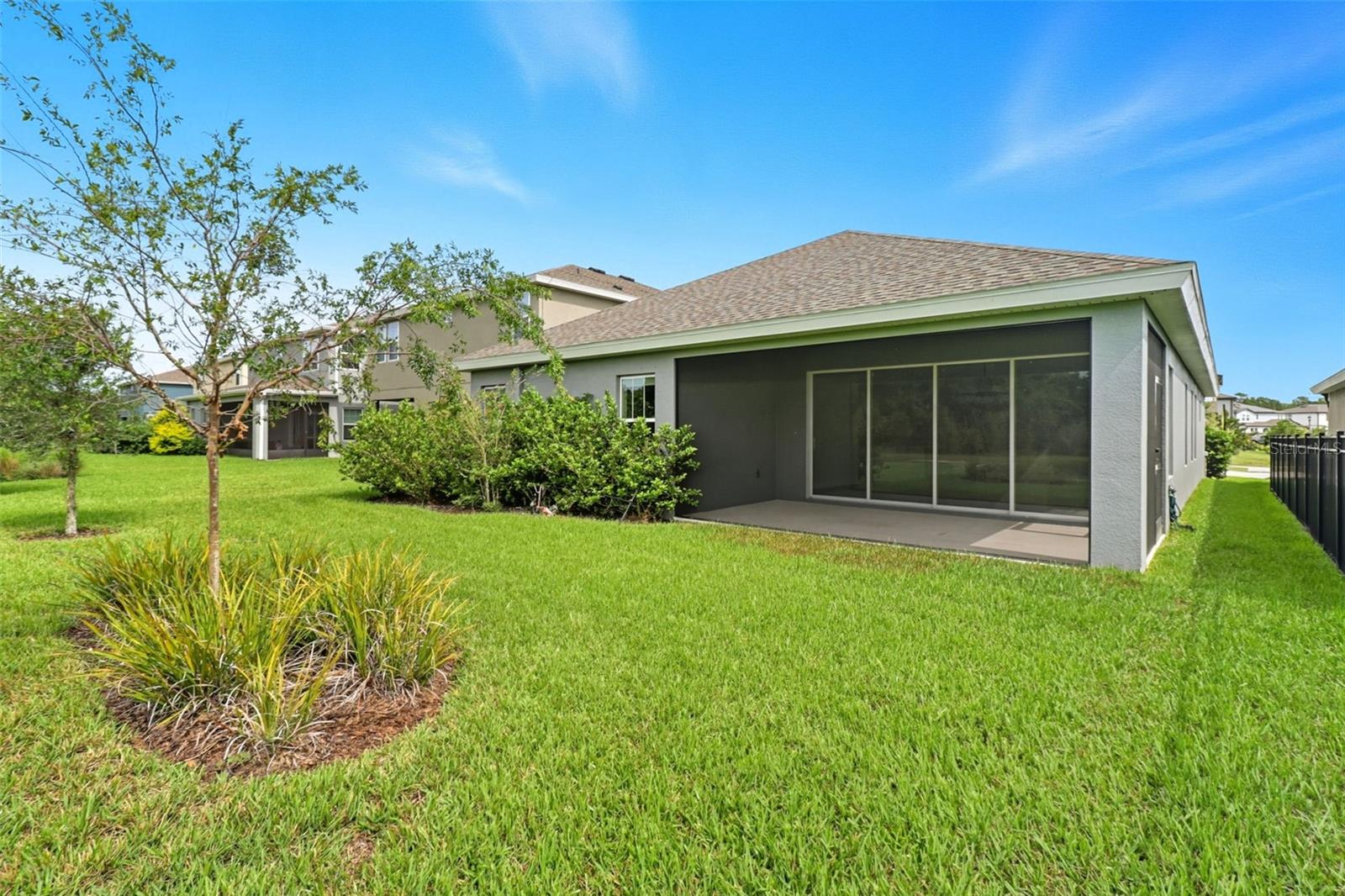 Enjoy the wide & deep yard with nature views