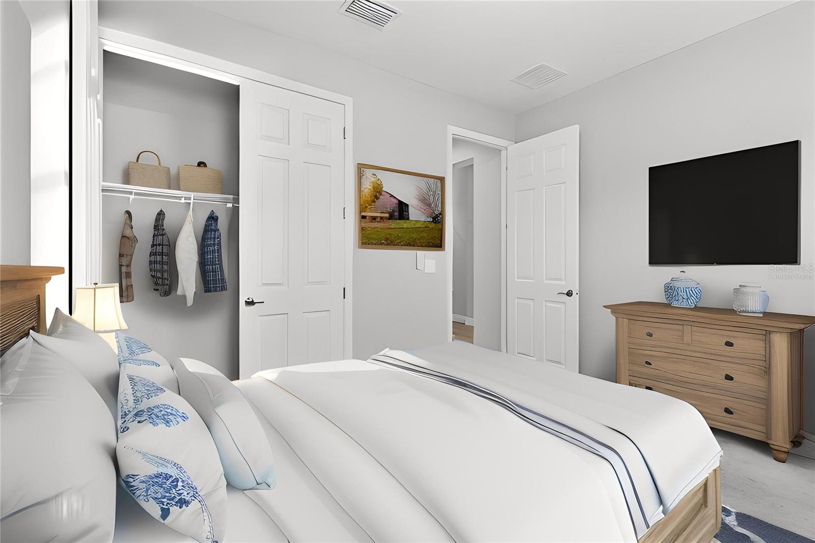 Bedroom #2 (virtually staged)