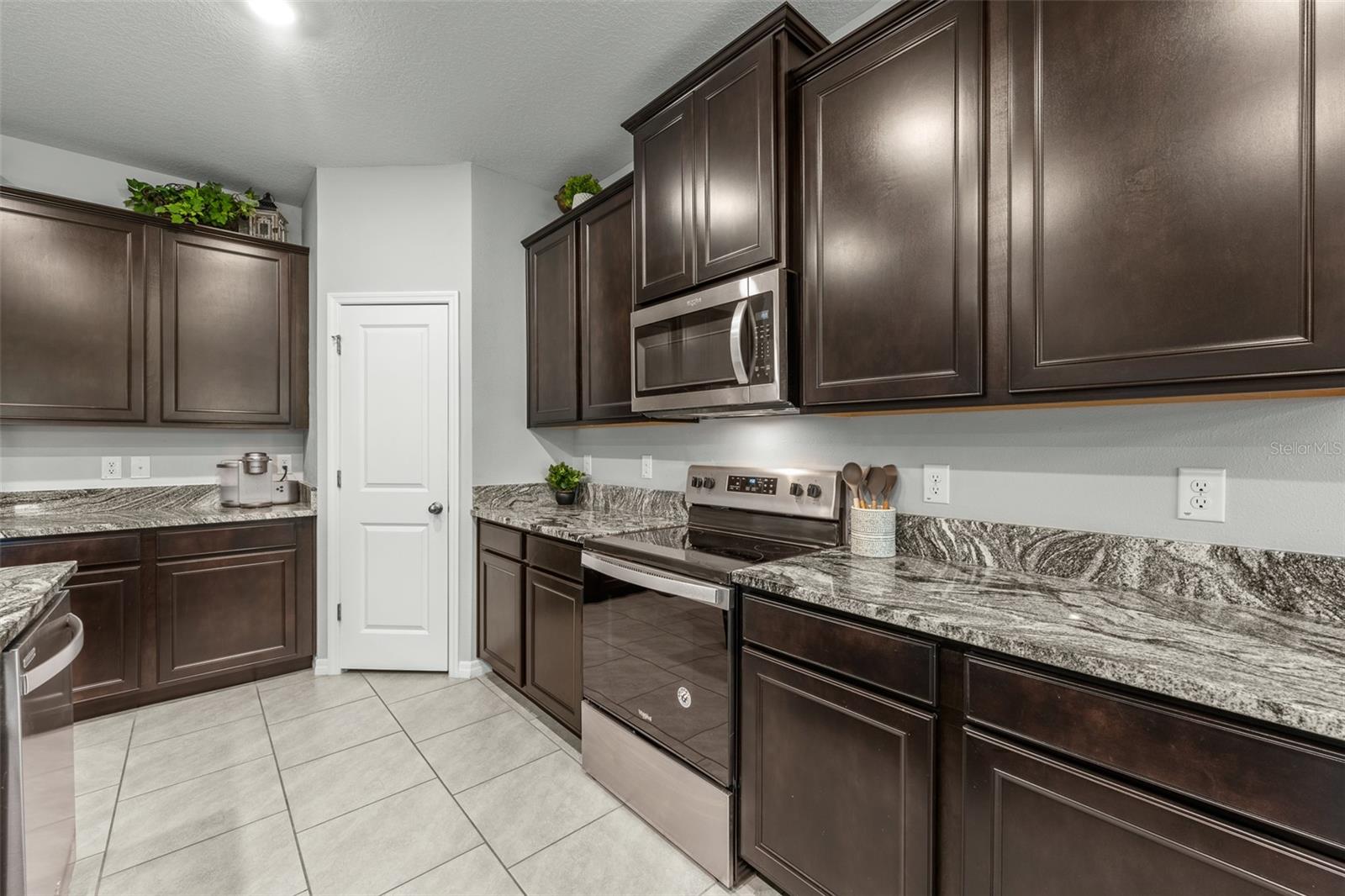 Kitchen with pantry