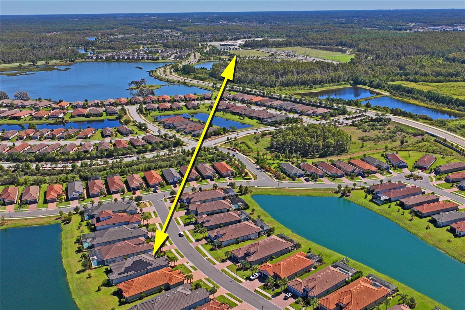 Distance from school and district park