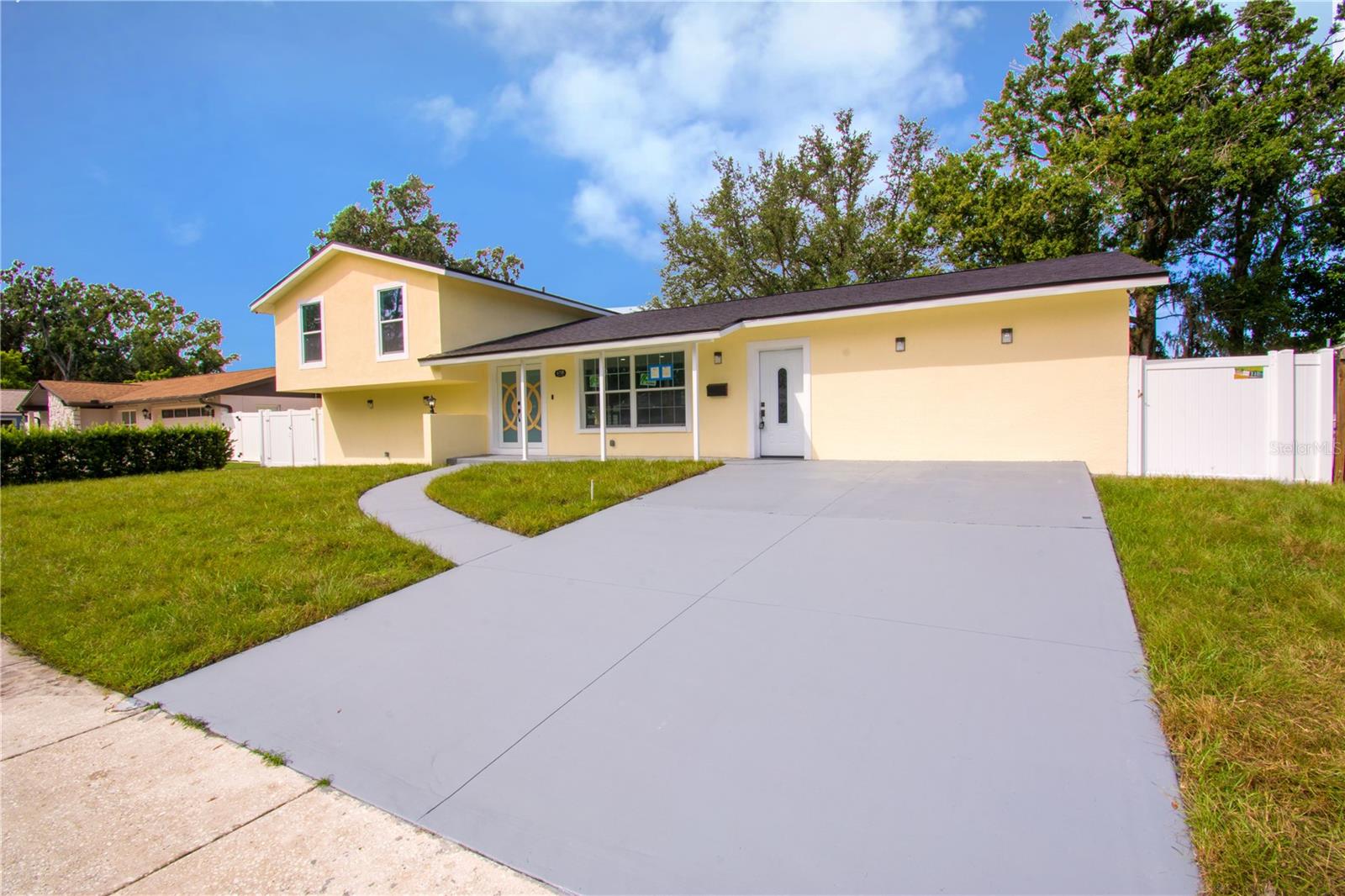 Front Right View of the Home