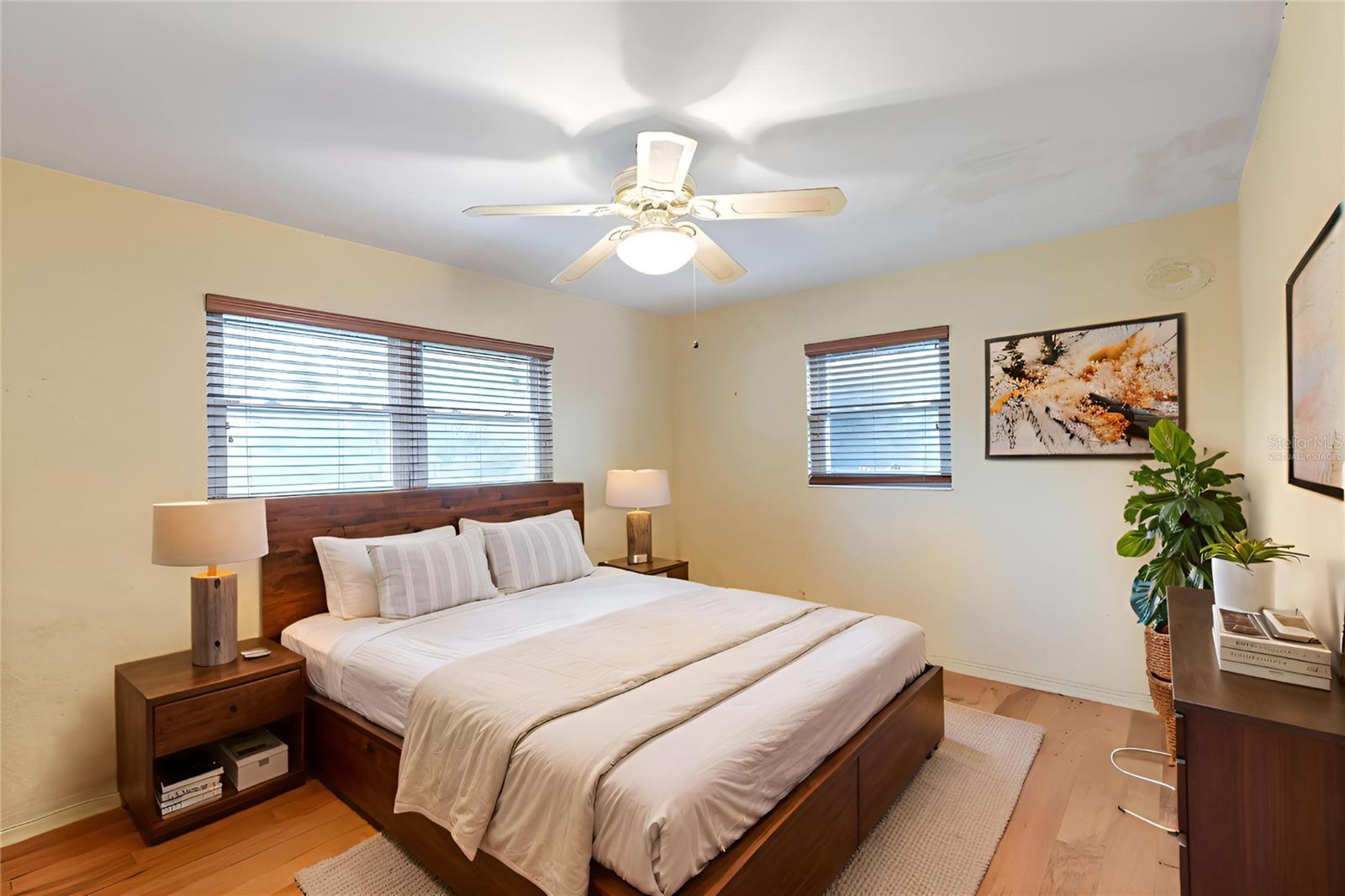 Virtually staged - Bedroom 1