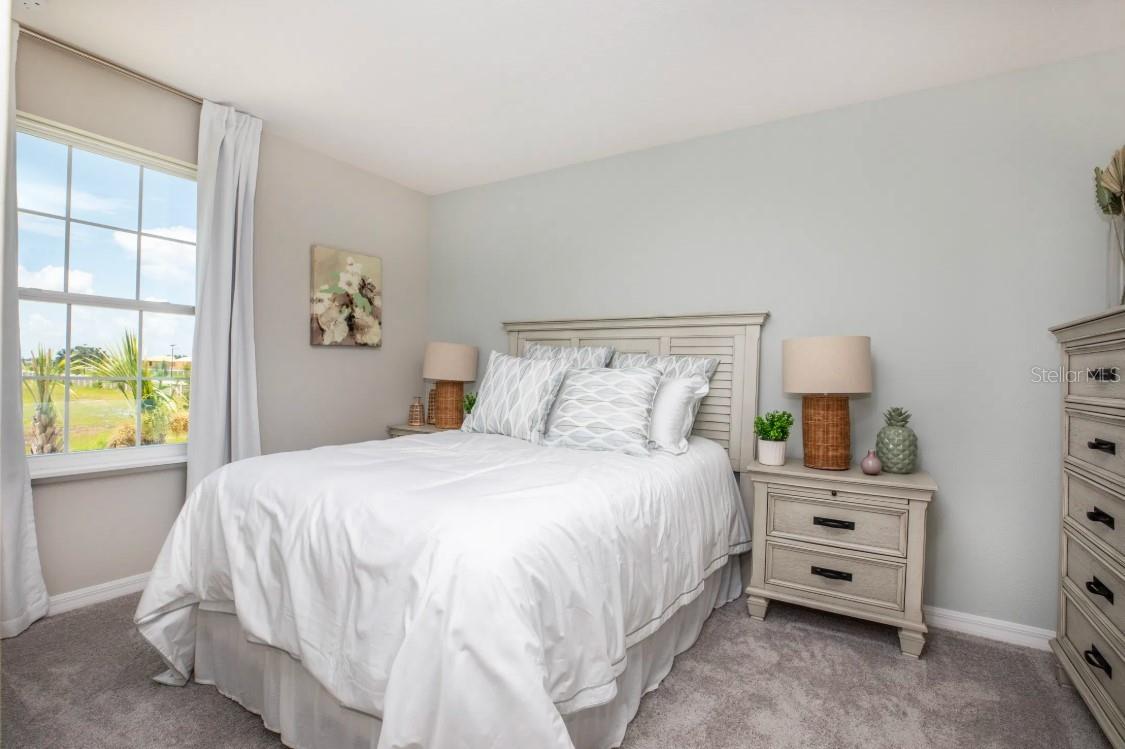 Model home - actual features may vary.