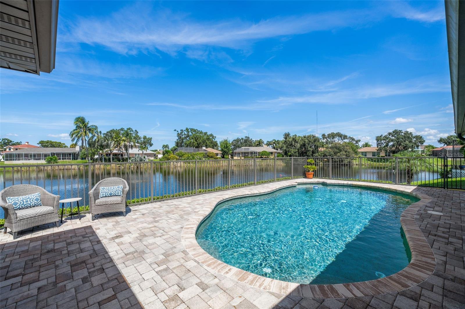Waterfront Pool View