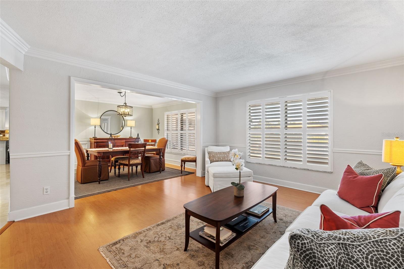 Dining Room - Living Room Area