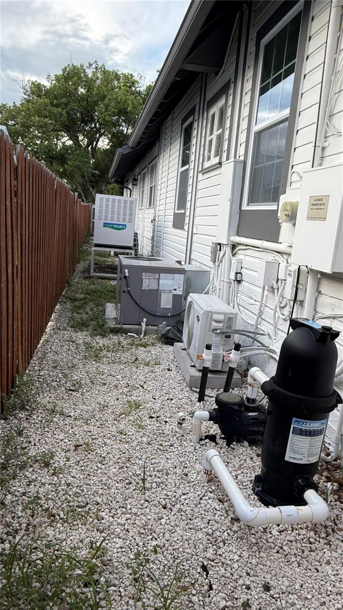 Rear of home