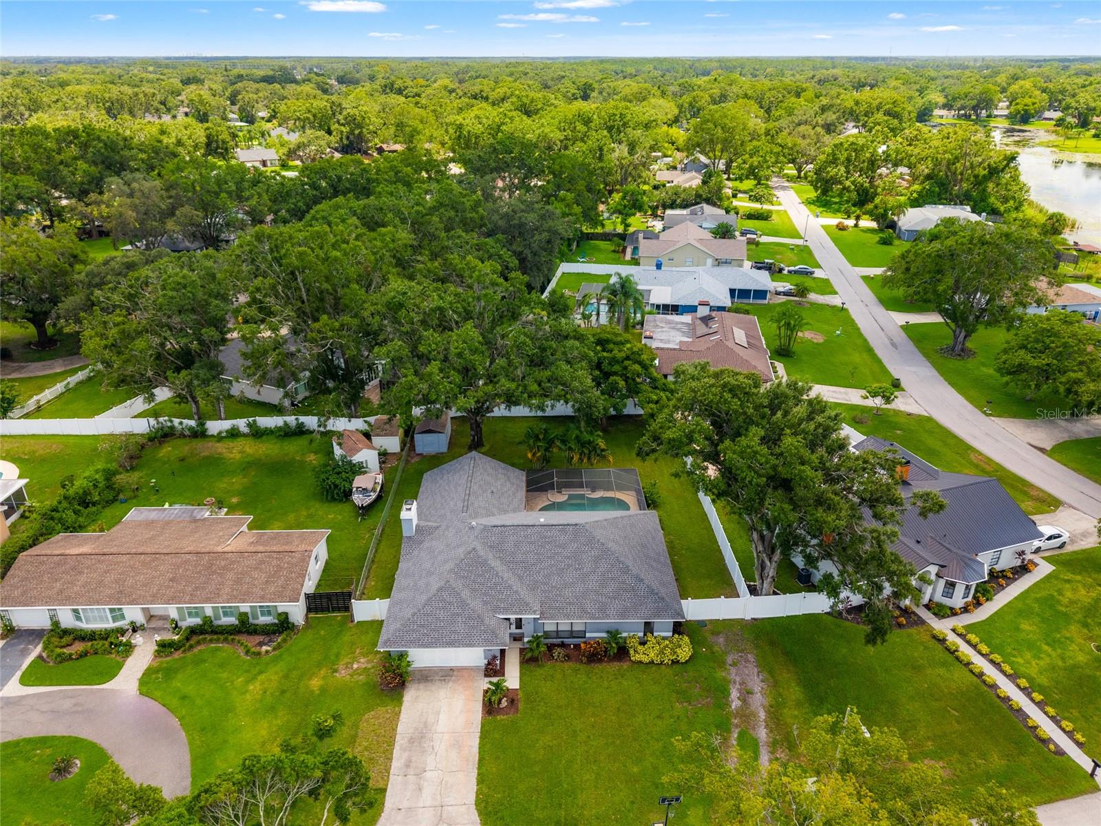 Front Aerial view of home