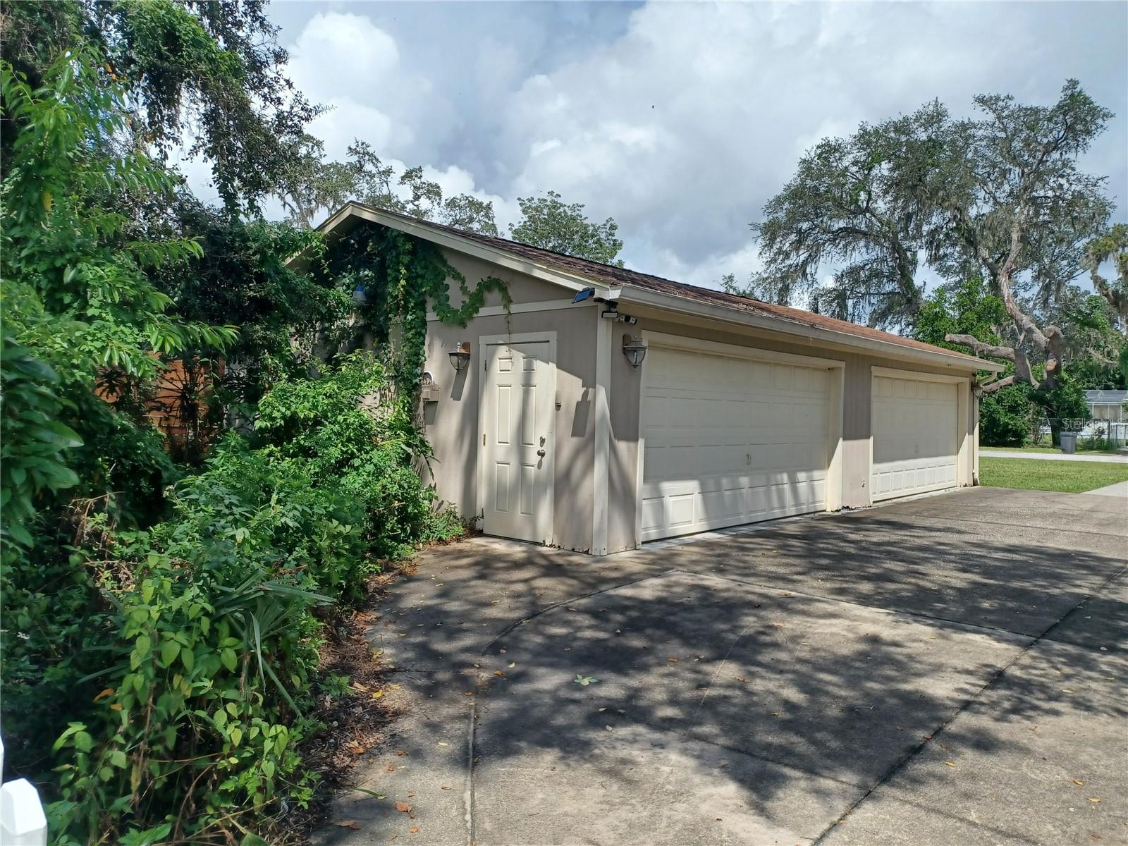From House Toward Garage