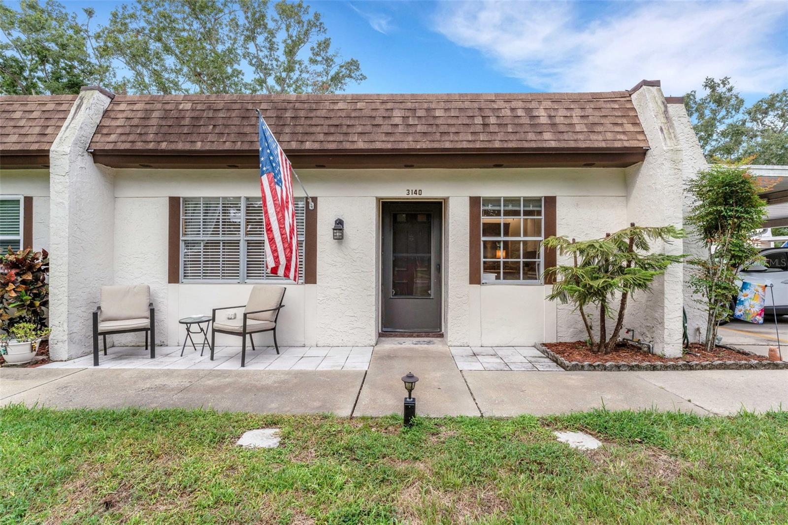 front porch of your Mision Grove home