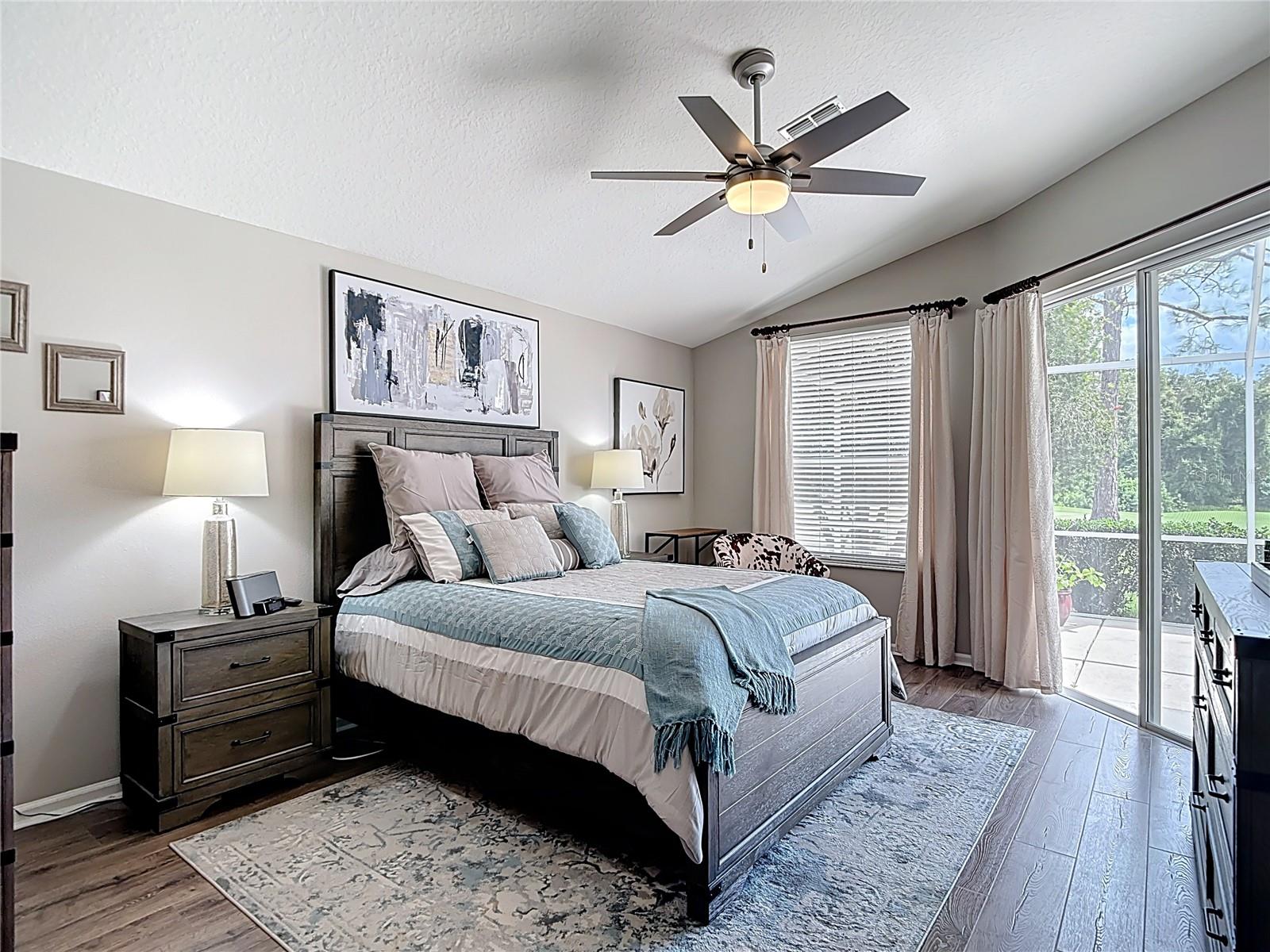 Primary Bedroom with Golf Course Views