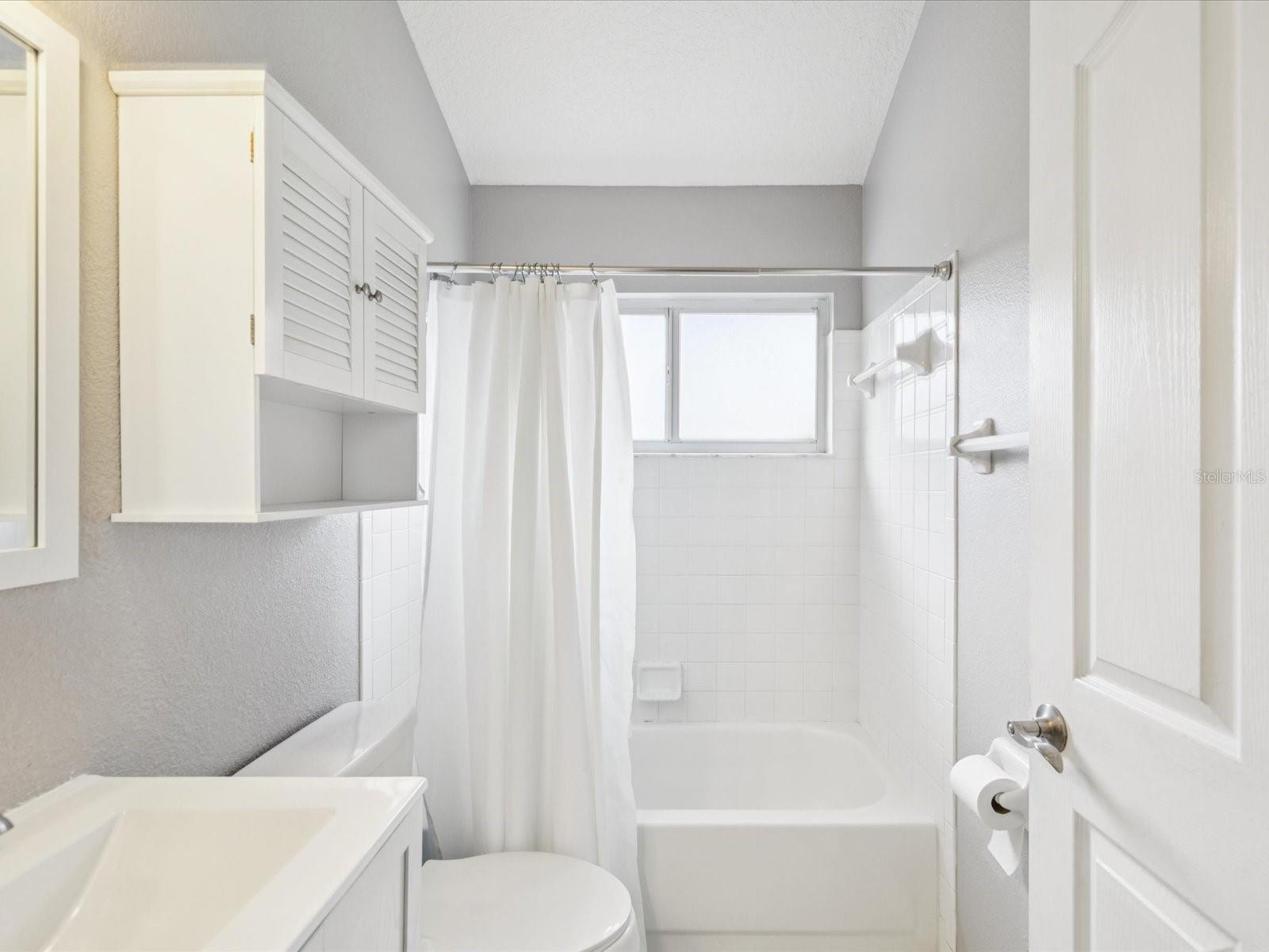 This bathroom is shared by the 3rd and 4th bedroom.