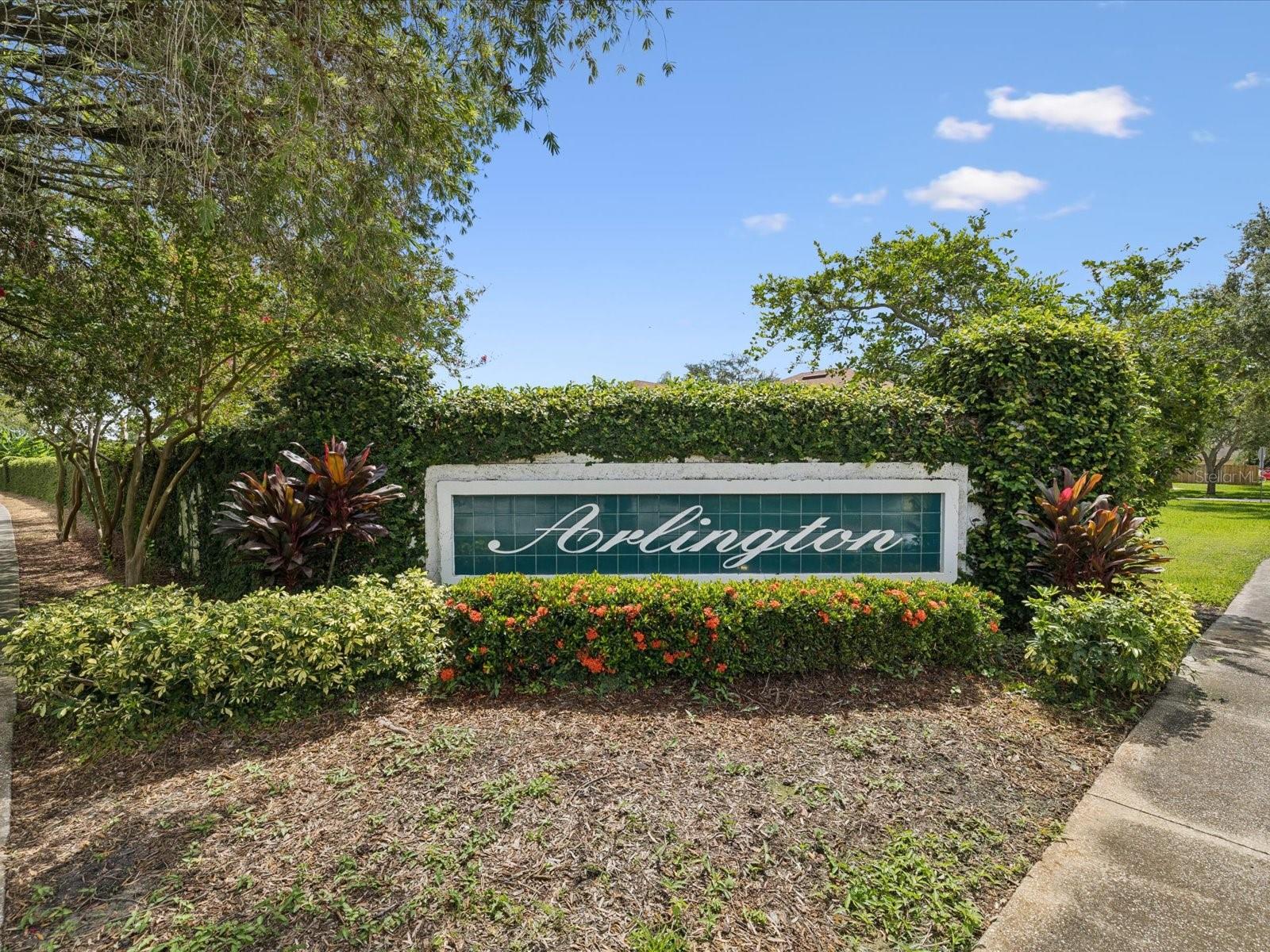 Arlington is a quiet enclave deep in the heart of Providence Lakes