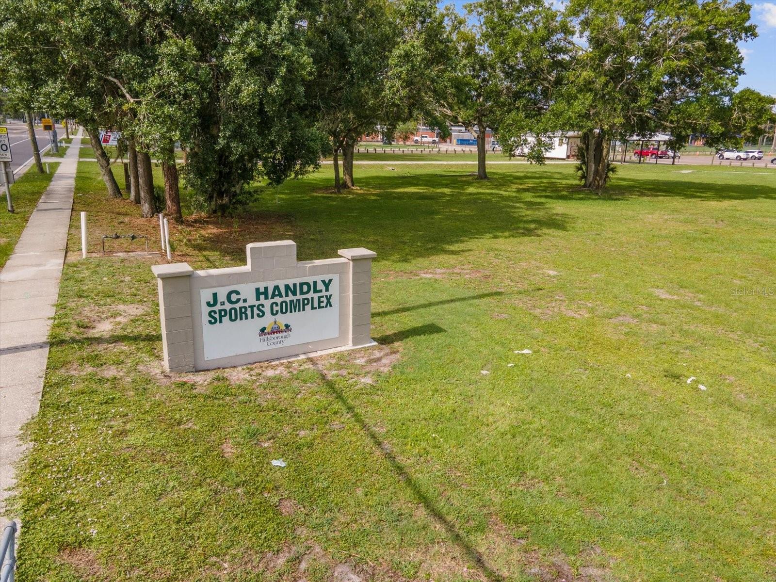 The J.C. Handly Sports Complex is minutes away featuring soccer fields, tennis courts, a playground and more!