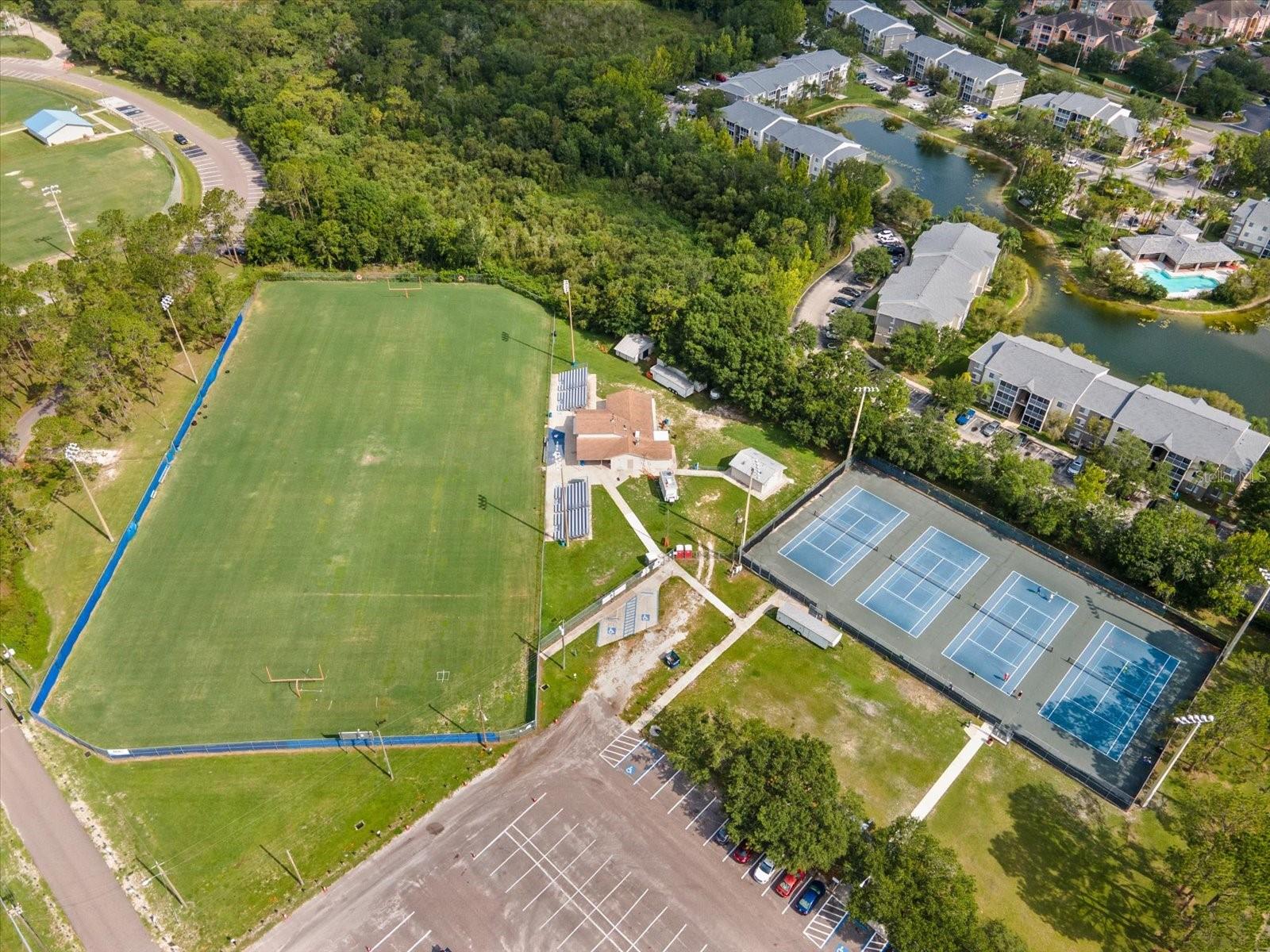 J.C. Handy Sports Complex Soccer Field and Tennis Courts