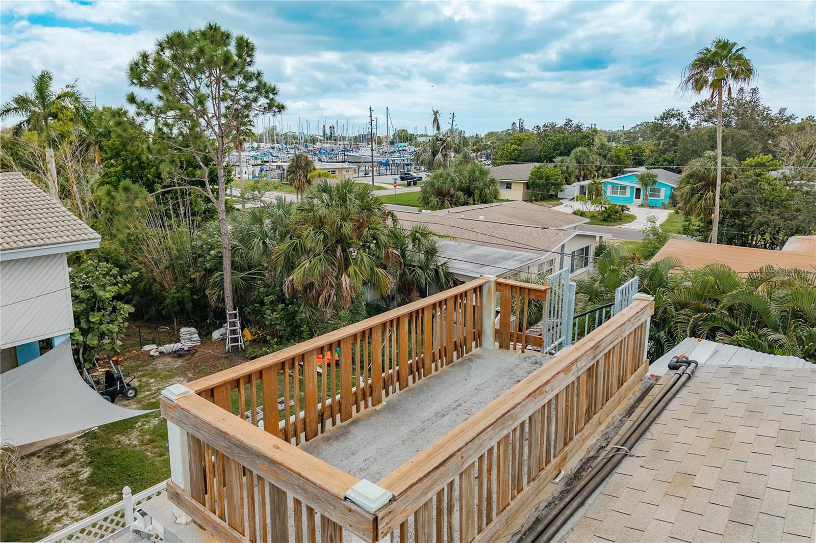 Widows Walk and View of Marina