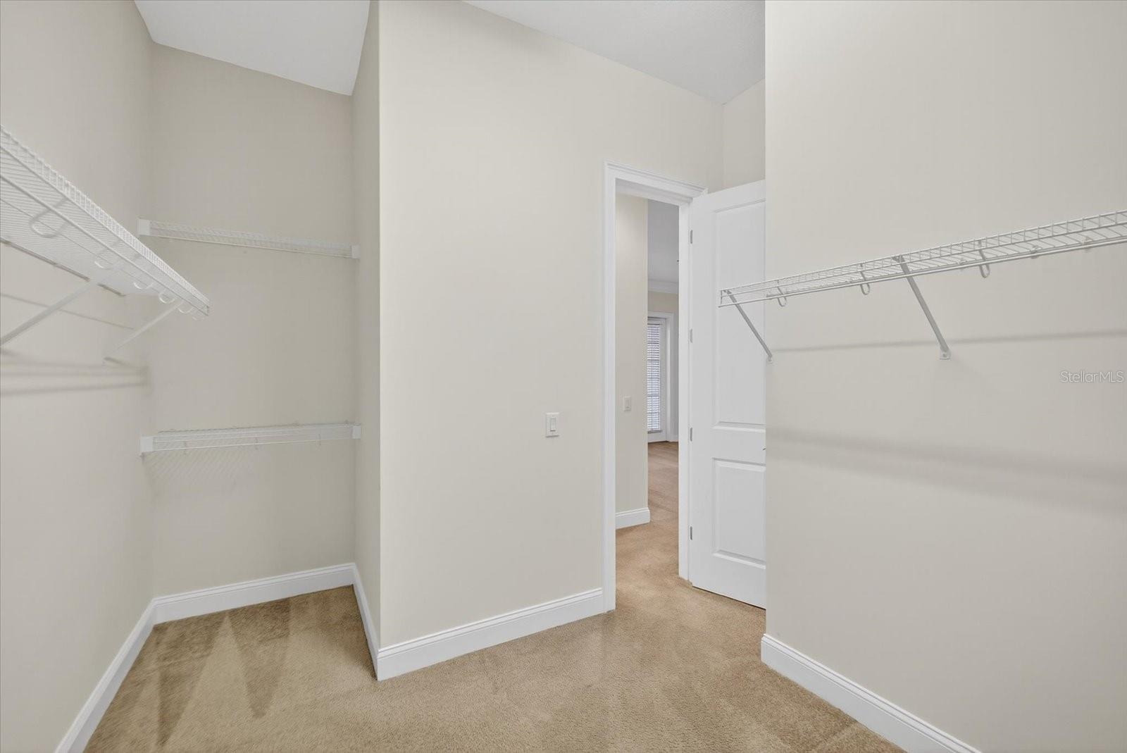 Primary Walk in Closet