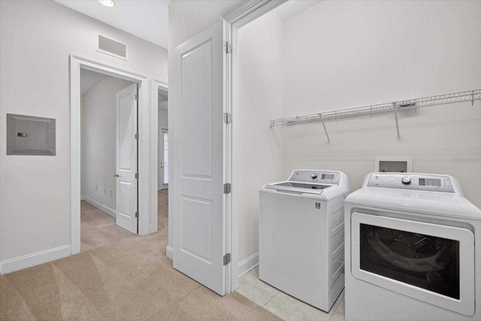 Upstairs Laundry Closet