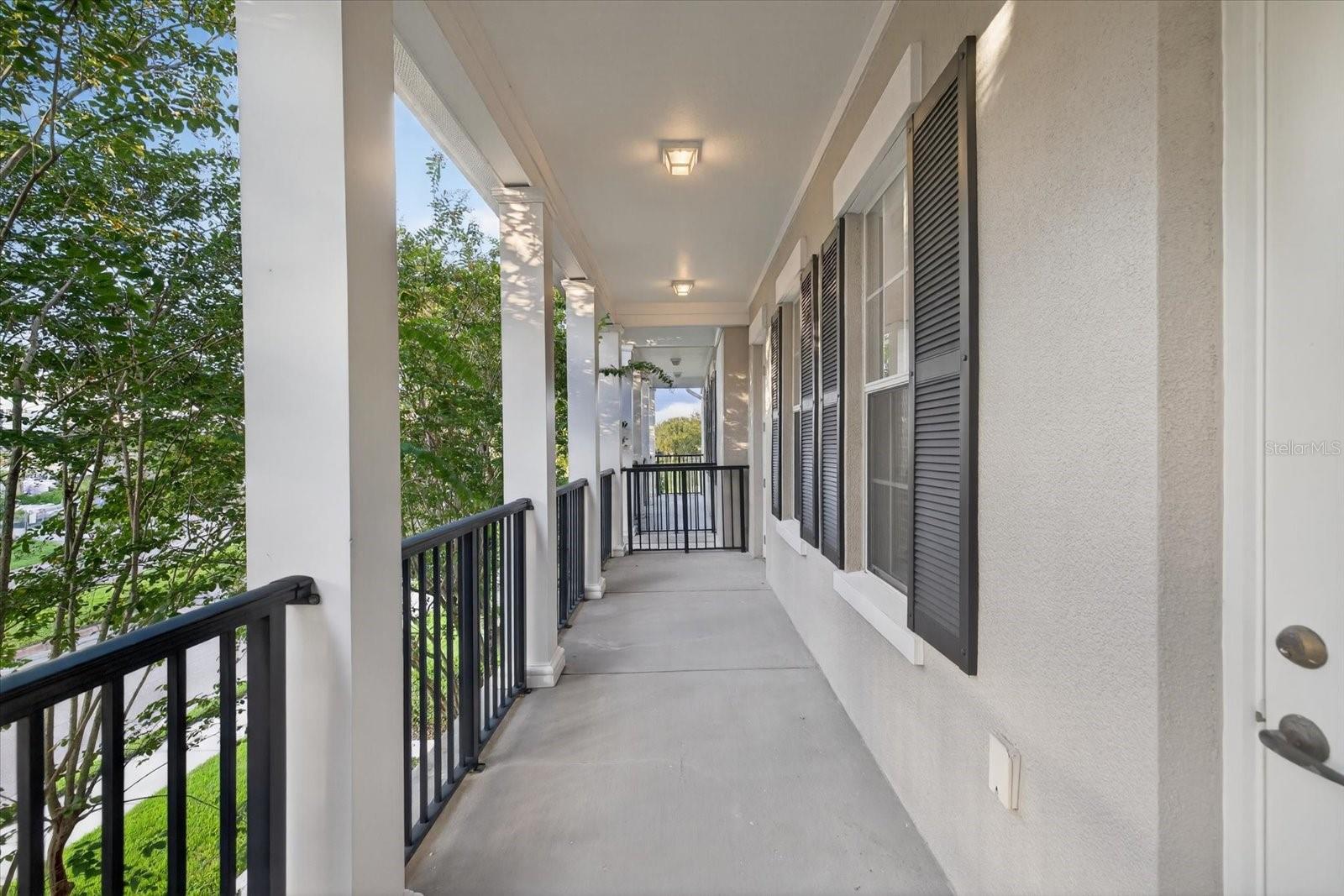 Private Balcony for Bedrooms 2 and 3