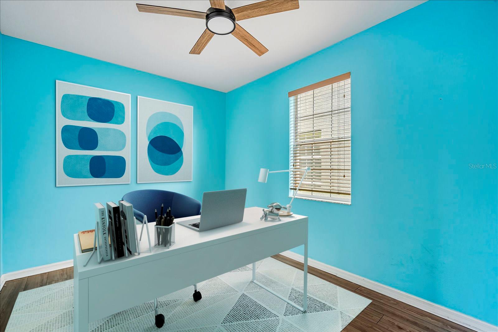 Staged Office