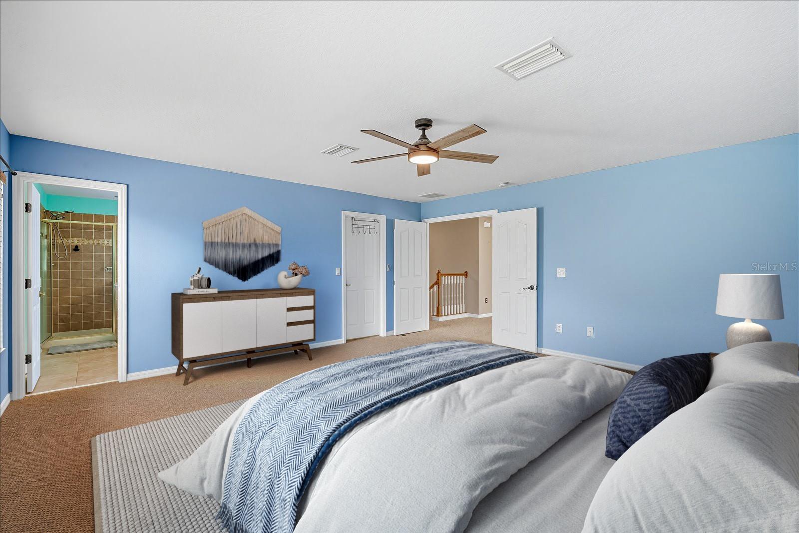 Staged Primary Suite