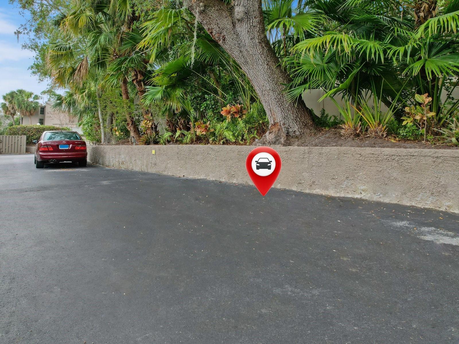 Also a dedicated private parking space